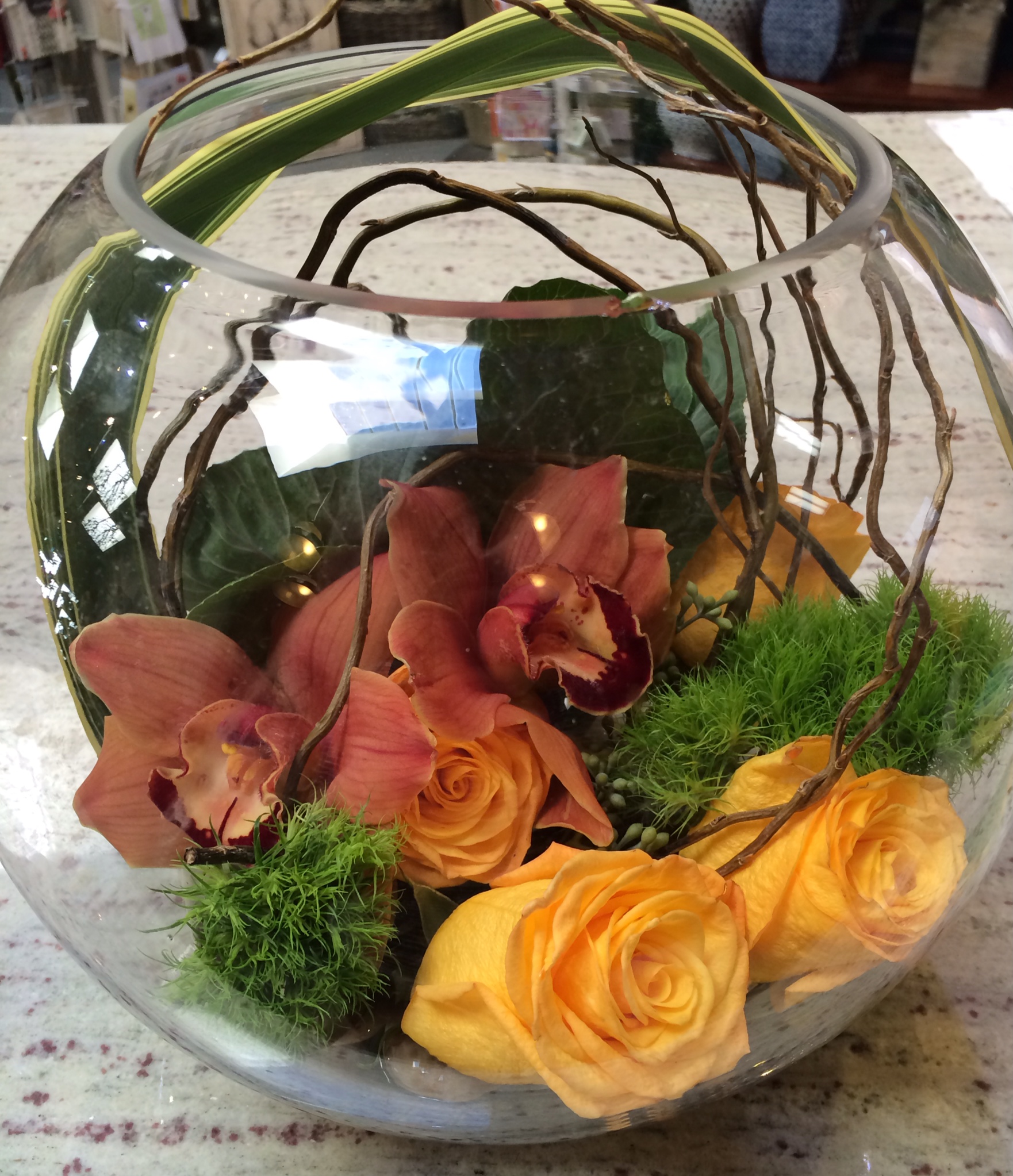 Floral Terrarium