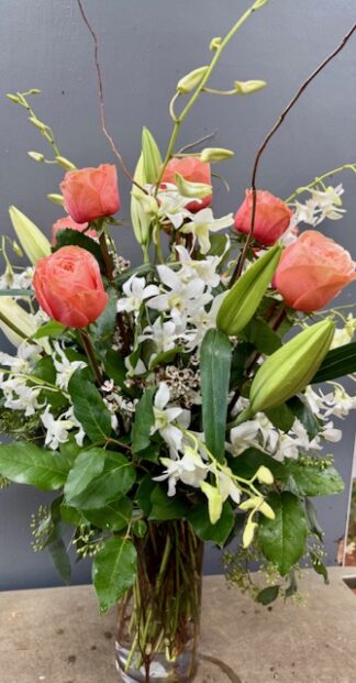 Rose & Orchid Grace