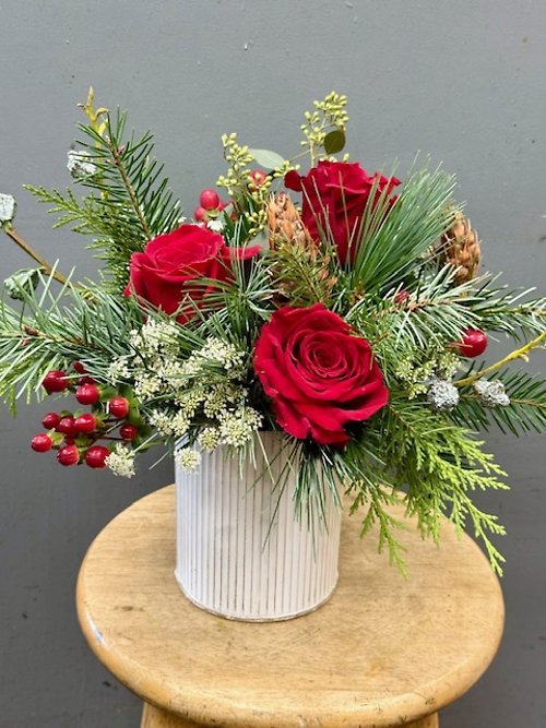 Merry Rose & Winter Greens