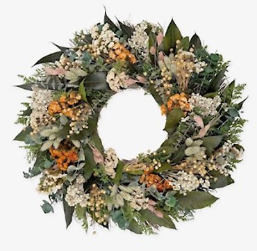 Saratoga Dried Wreath
