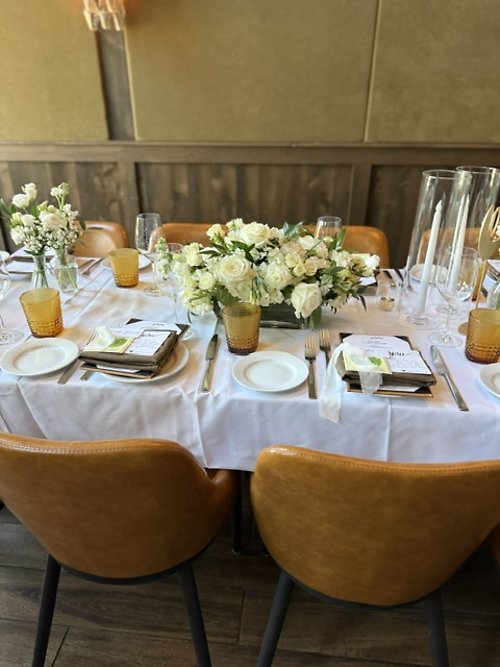 The Modern Gathered Tablescape