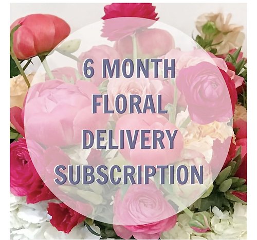 6 Month Flower Subscription