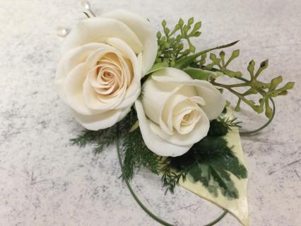 Boutonniere - Double Rose