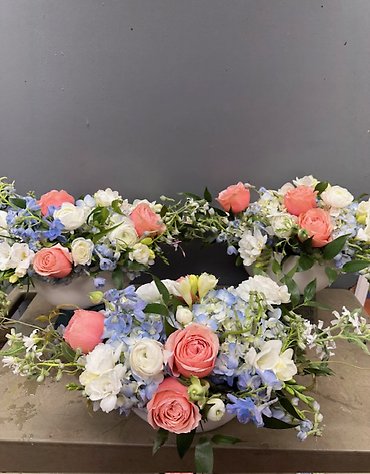 Springtime Family Laughter Centerpiece