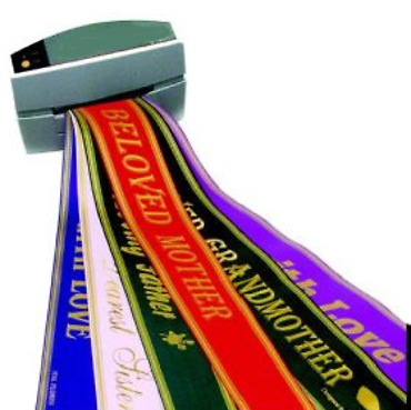 Custom WHITE Ribbon