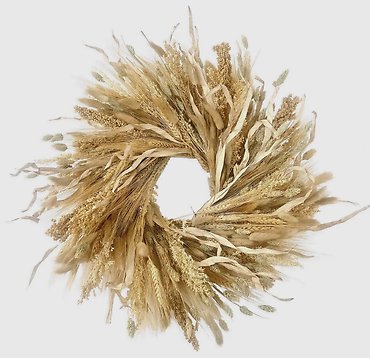 Dried Golden Wreath